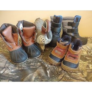 Size 5 Little Boy Shoes / Boots